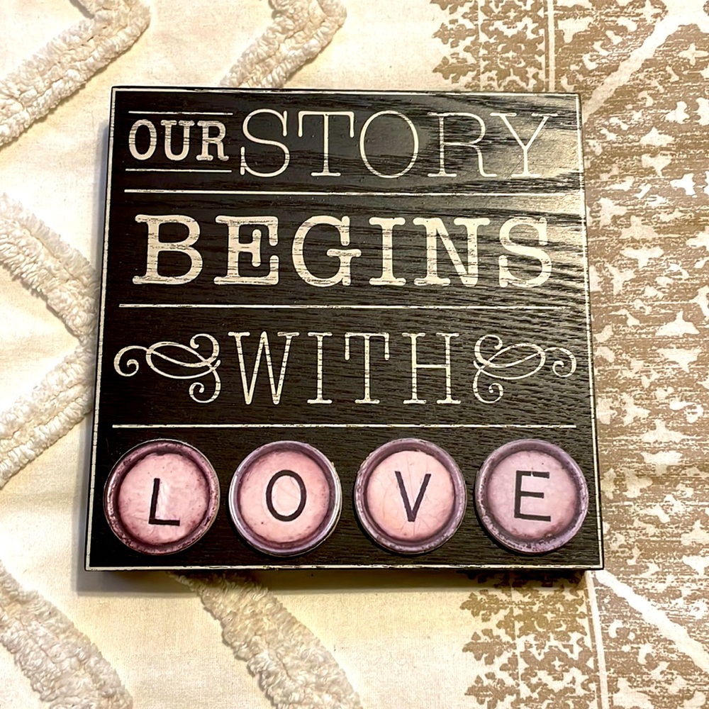 Inspirational decor (2 signs)